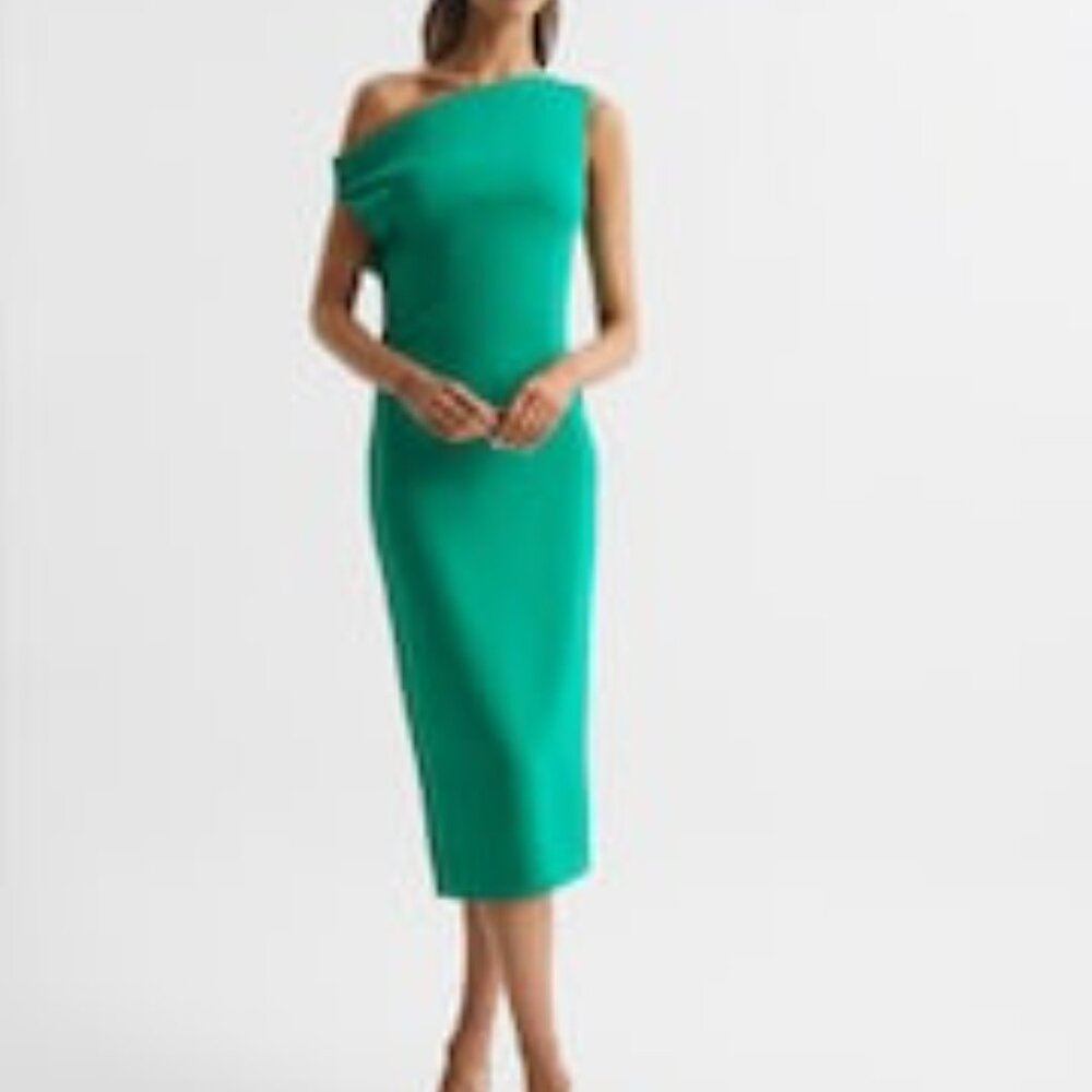 Reiss Zaria Green Dress - Picture 4 of 8